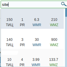 sitelist